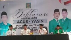 Jelang Muktamar X, DPW PPP Jateng Deklarasi Dukung Agus Suparmanto–Taj Yasin