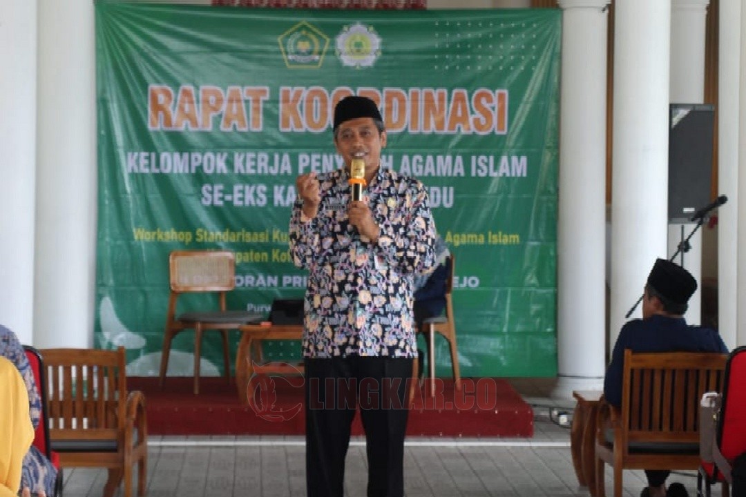 RAKOR. Suasana Rapat Kerja (Rakor) Penyuluh Agama Islam se-Eks Karesidenan Kedu yang digelar di Purworejo.