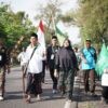 Berhasil Bangun Gedung MWC Senilai 4 Miliar Secara Swadaya, Warga NU Loano Tunaikan Nadzar Jalan Kaki 20 Km