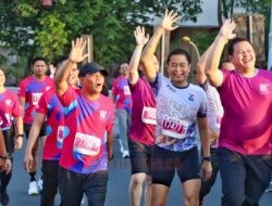Ramaikan Solo Run Fest 2025, Ahmad Luthfi Lari Bareng Ribuan Peserta
