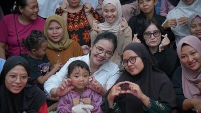 Wali Kota Semarang, Agustina Wilujeng Pramestuti menghadiri peluncuran program Keluarga Cemara. (dok Pemkot Semarang)
