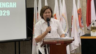 Melly Pangestu resmi menakhodai Pengurus Provinsi Federasi Olahraga Barongsai Indonesia (FOBI) Jawa Tengah periode 2025–2029. (dok Istimewa)