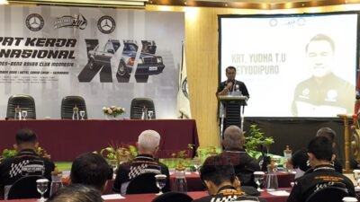 Suasana Rakernas ke-12 W124 Mercedes-Benz Boxer Club Indonesia di Hotel Grand Candi Semarang. (dok Alan Henry)