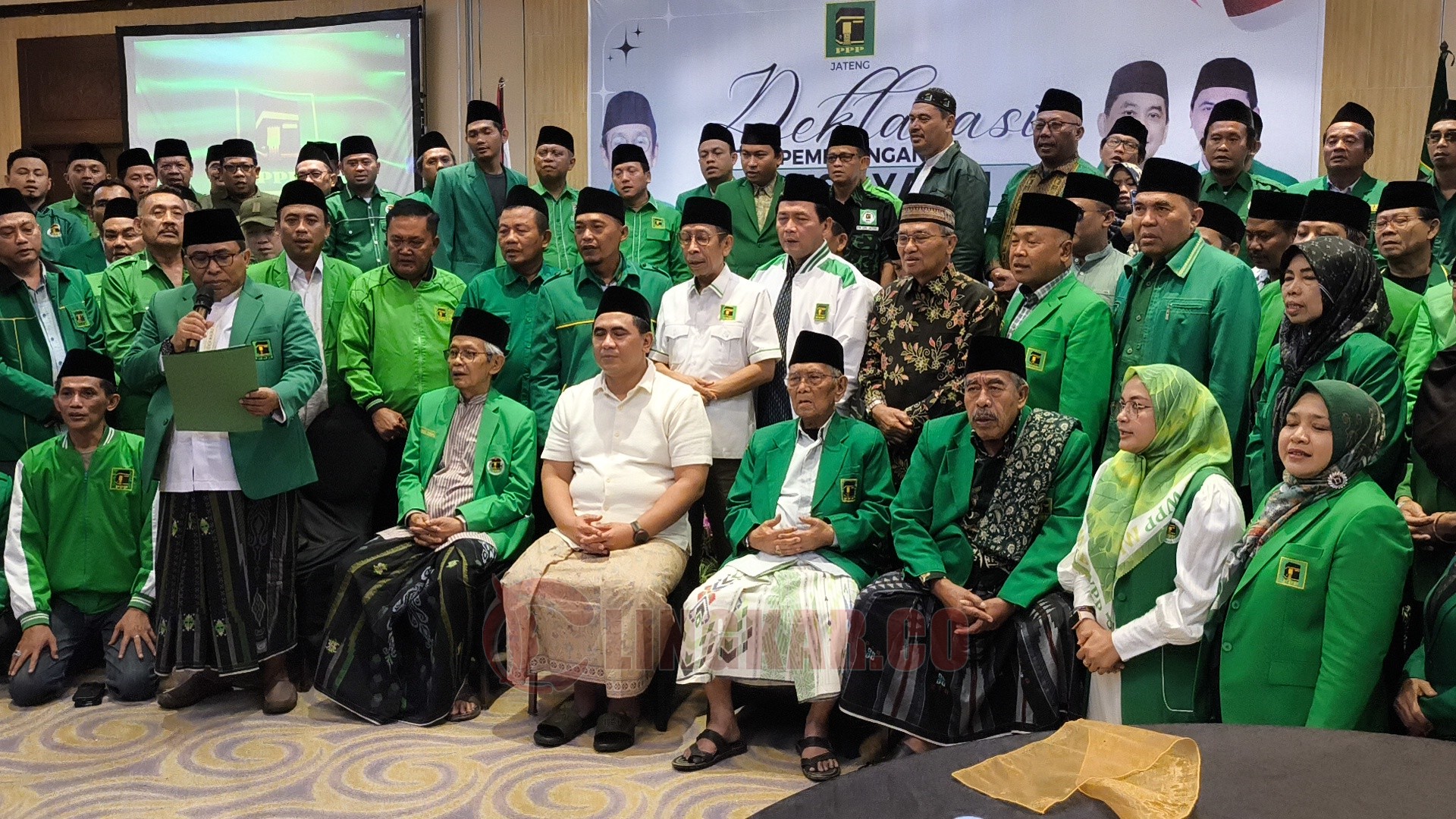 Suasa deklarasi pemenangan Agus - Yasin pada Muktamar X PPP di Grand Candi Semarang. (dok Alan Henry)