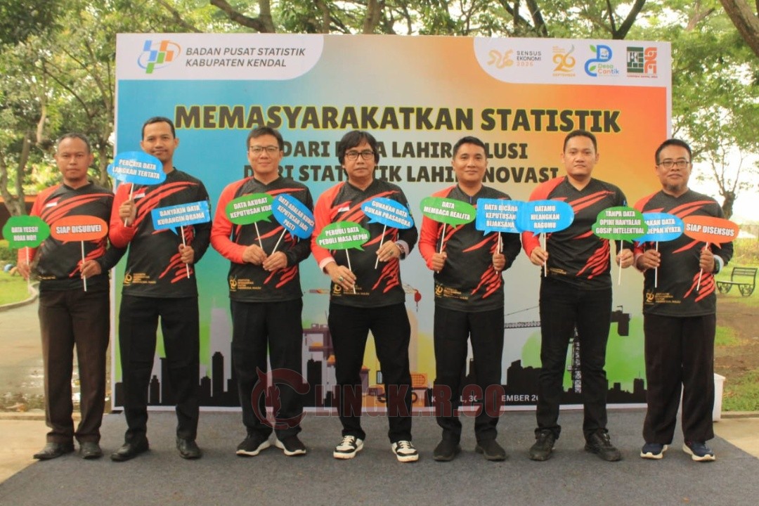 Peringatan HSN tahun 2025, BPS Kendal Usung Tema Memasyarakatkan Statistik, Dari Data Lahir Solusi, Dari Statistik Lahir Inovasi