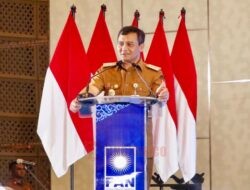 Hadiri Pelantikan DPW PAN Jateng, Ahmad Luthfi Tagih Janji Revitalisasi Tambak dan Nila Salin ke Menteri KKP