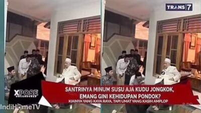 Tangkap layar tayangan Xpose Unsensored Trans7 dari YouTube. Foto: istimewa