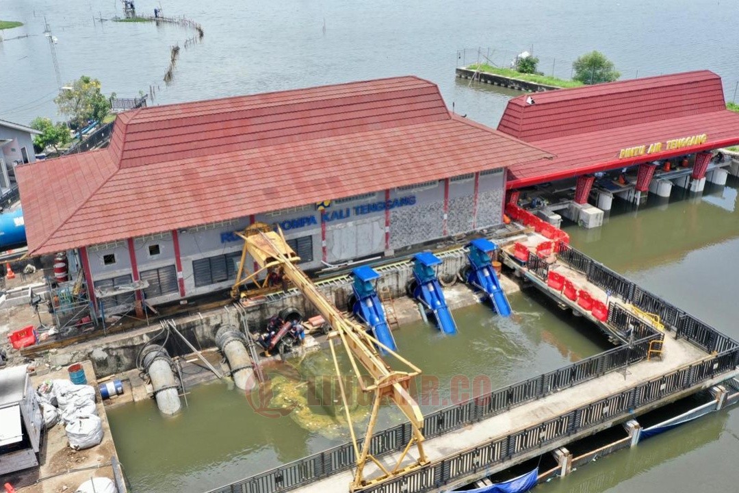 Atasi Banjir, Pompa di Tenggang dan Sringin Dioptimalkan, BPBD Jateng Kerahkan Mobil Pump