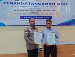 MSI dan RSI Kendal Teken Kerja Sama Percepatan Eliminasi Tuberkulosis