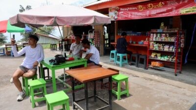 Fasilitas internet gratis bagi UMKM di Desa Wisata Balerante, Kecamatan Kemalang, Kabupaten Klaten. Foto: dokumentasi/istimewa