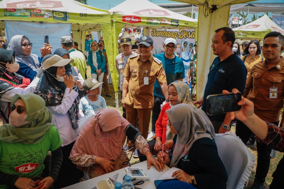 Gubernur Jawa Tengah Ahmad Luthfi saat menghadiri peresmian TPSTT Bumi Hijau pada Senin, (6/10/2025). Foto: dokumentasi