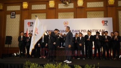 Pelantikan Perkumpulan Besar Padel Indonesia (PBPI) Jawa Tengah periode 2025 - 2026. (dok PBPI Jateng)