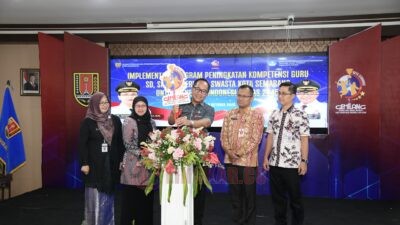 Pemkot Semarang resmi luncurkan inovasi terbaru bernama AUTO SIMPATIK (AUTOmatisasi dan SIMPlifikasi lAyanan kepegawaian TerIntegrasi Komprehensif) di Balai Diklat BKPP Kota Semarang. (dok Pemkot Semarang)