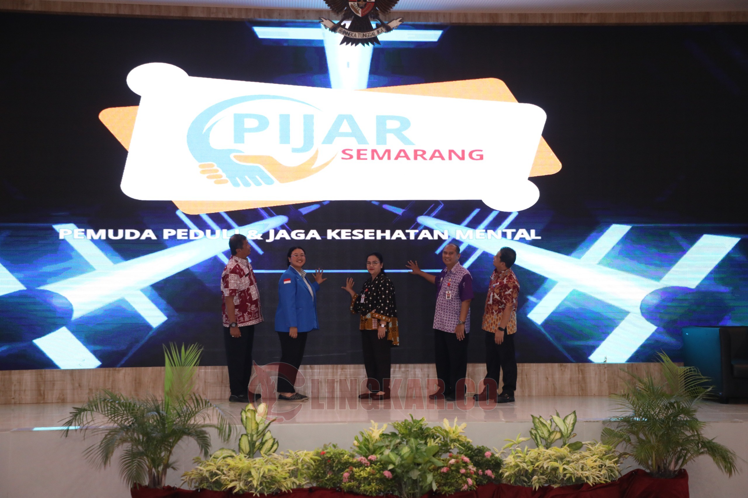 Pemerintah Kota Semarang bersama Rumah Sakit Daerah K.R.M.T. Wongsonegoro (RSWN) dan Komite Nasional Pemuda Indonesia (KNPI) Kota Semarang meluncurkan Program PIJAR. (dok Pemkot Semarang)