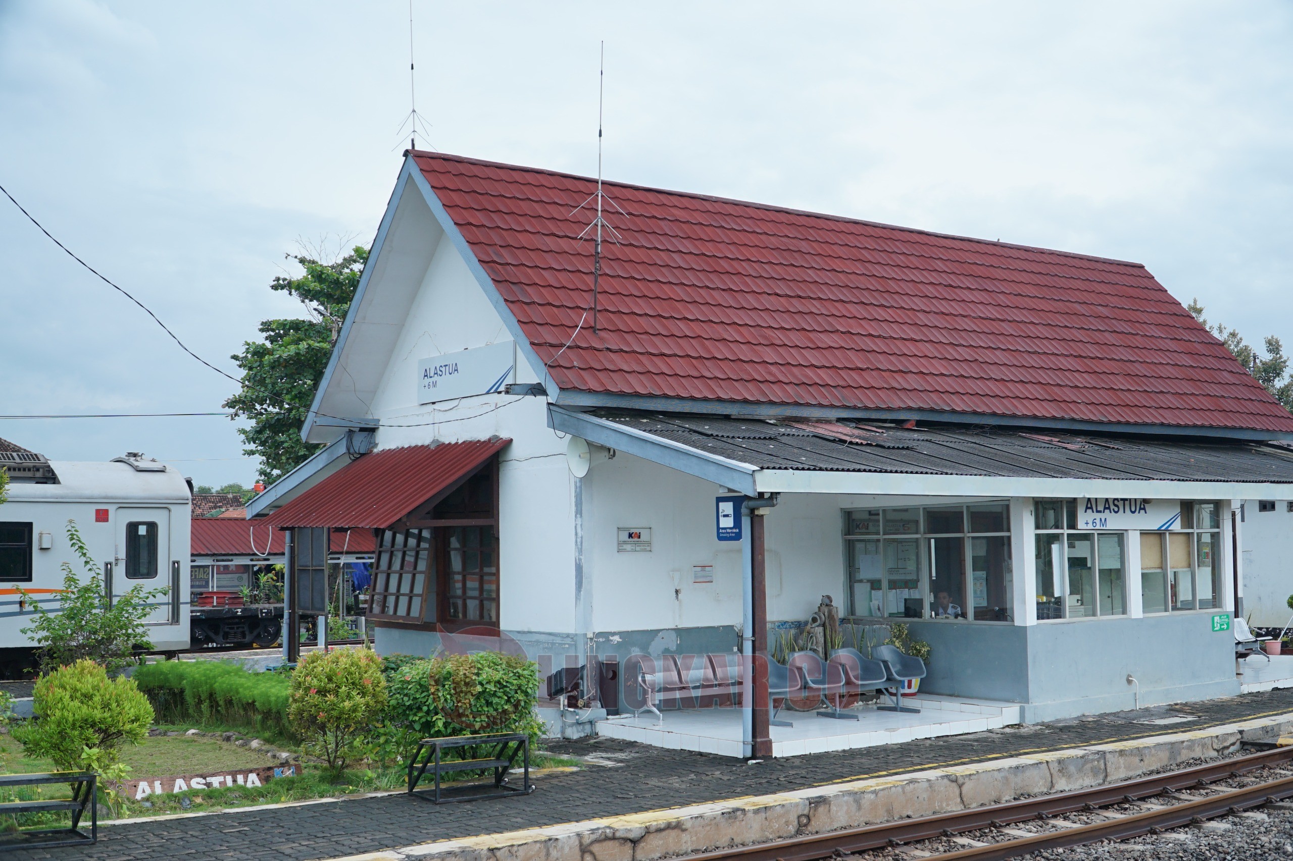 Stasiun Alastua di wilayah timur Kota Semarang. (dok Daop 4 Semarang)