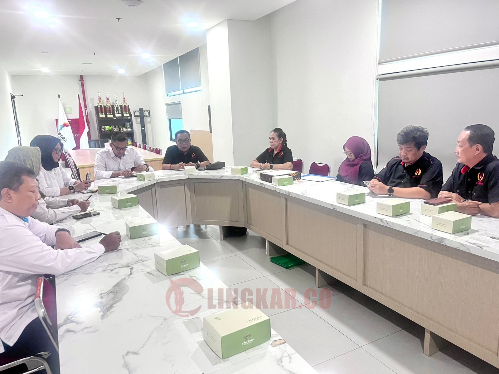 Kunjungan KONI Kota Semarang ke Kemenpora. (dok KONI Semarang)