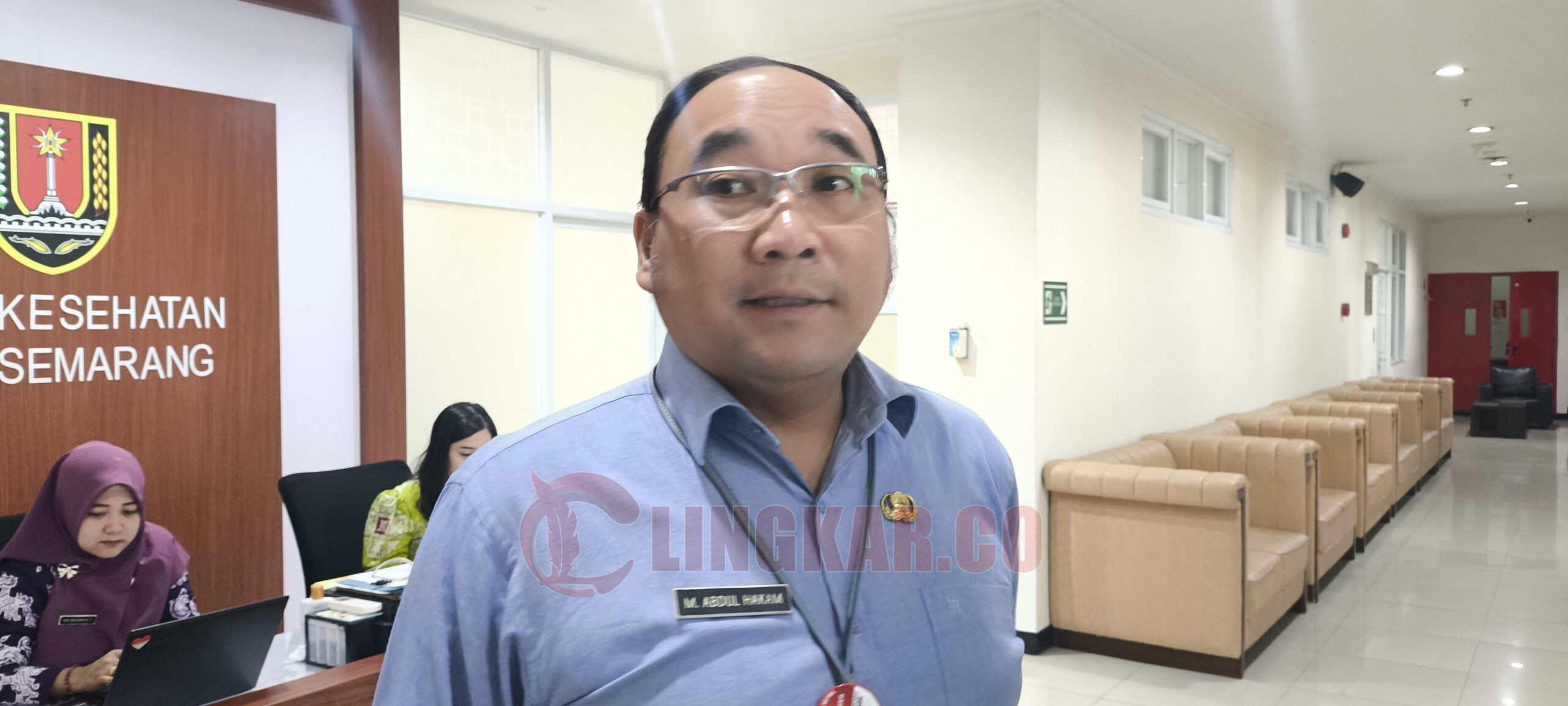 Kepala Dinas Kesehatan Kota Semarang, Abdul Hakam. (dok Alan Henry)