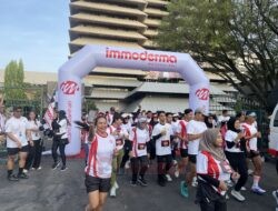 Lewat Fun Run, Immoderma Ajak Masyarakat Melek Kesehatan Kuli