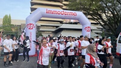 Fun Run Immoderma di Semarang. (dok Imoderma)
