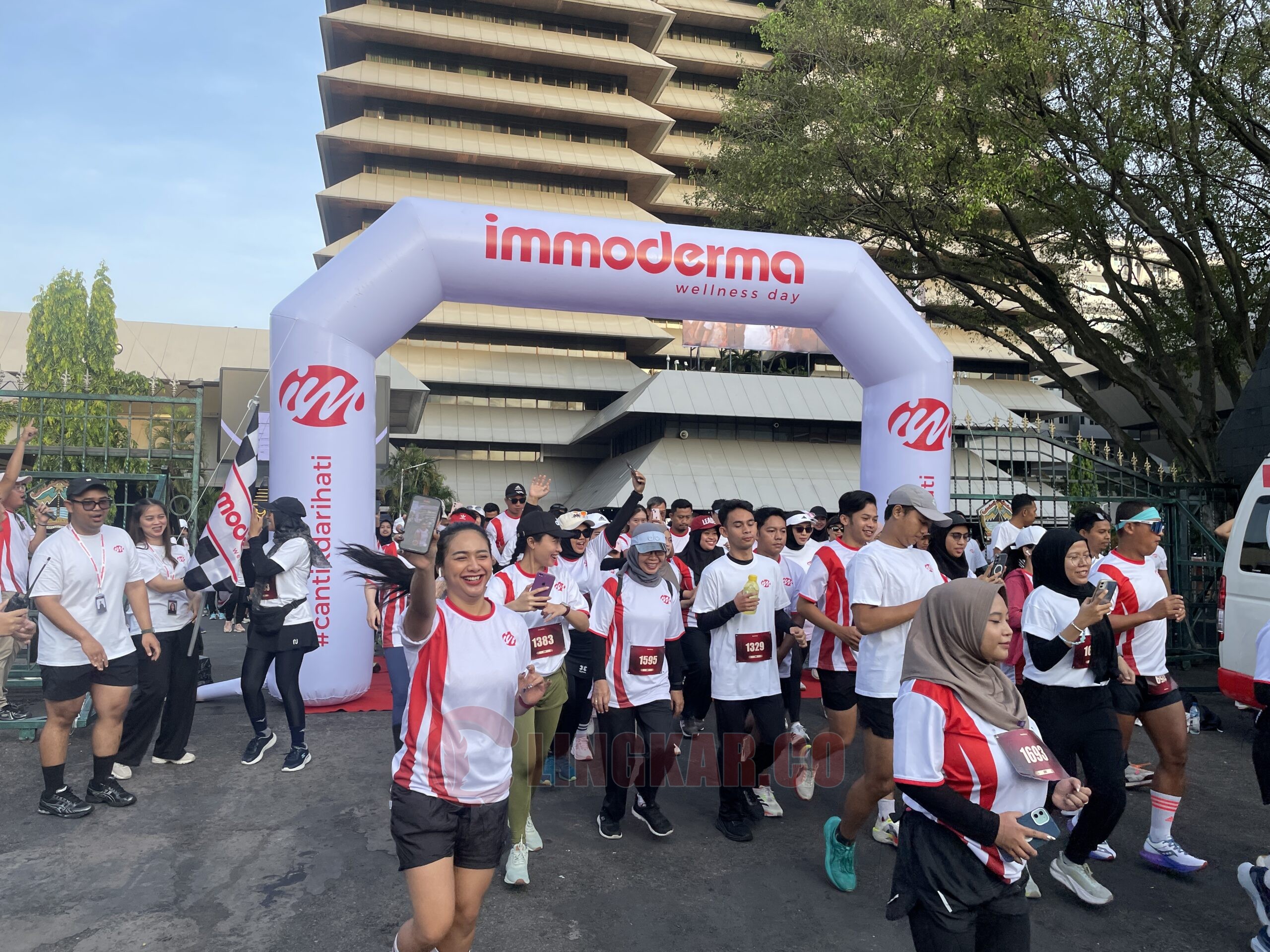 Fun Run Immoderma di Semarang. (dok Imoderma)