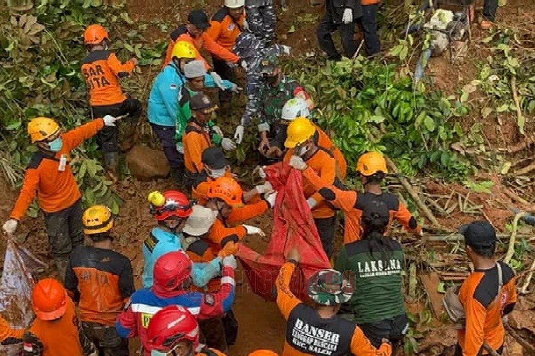 Longsor di Majenang, Banser Tanggap Bencana Terjunkan 200 Relawan