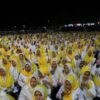 Ribuan Orang Padati Lapangan, Golkar Jateng Bersholawat Sukses Digelar di Purworejo