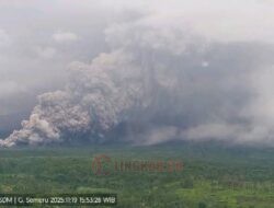 Siaga, Gunung Semeru Alami Erupsi, PVMBG Beri Imbauan Ini