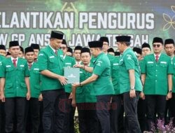 Resmi Dilantik, GP Ansor Jateng Pamerkan Semangat Baru di Hadapan Gibran