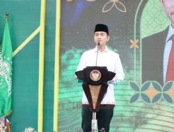 Hadir di Pelantikan PW GP Ansor Jateng, Gibran Beri Pantun