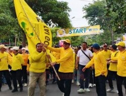 Fun Walk Ajak Pola Hidup Sehat, Mohammad Saleh: Kegiatan Partai Golkar Sentuh Masyarakat