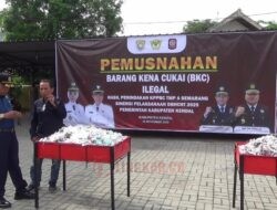 Pemkab Kendal Musnahkan 2,1 Juta Batang Rokok Ilegal, Negara Rugi Lebih dari Rp2 Miliar