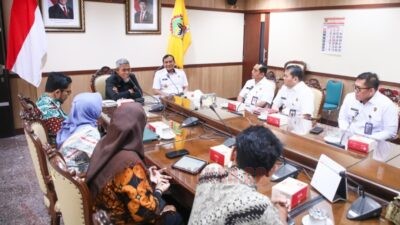 Audiensi Tim Sosialisasi Dewan Pertahanan Nasional (DPN) dengan Pemerintah Provinsi Jawa Tengah, Kamis j27/11/2025).