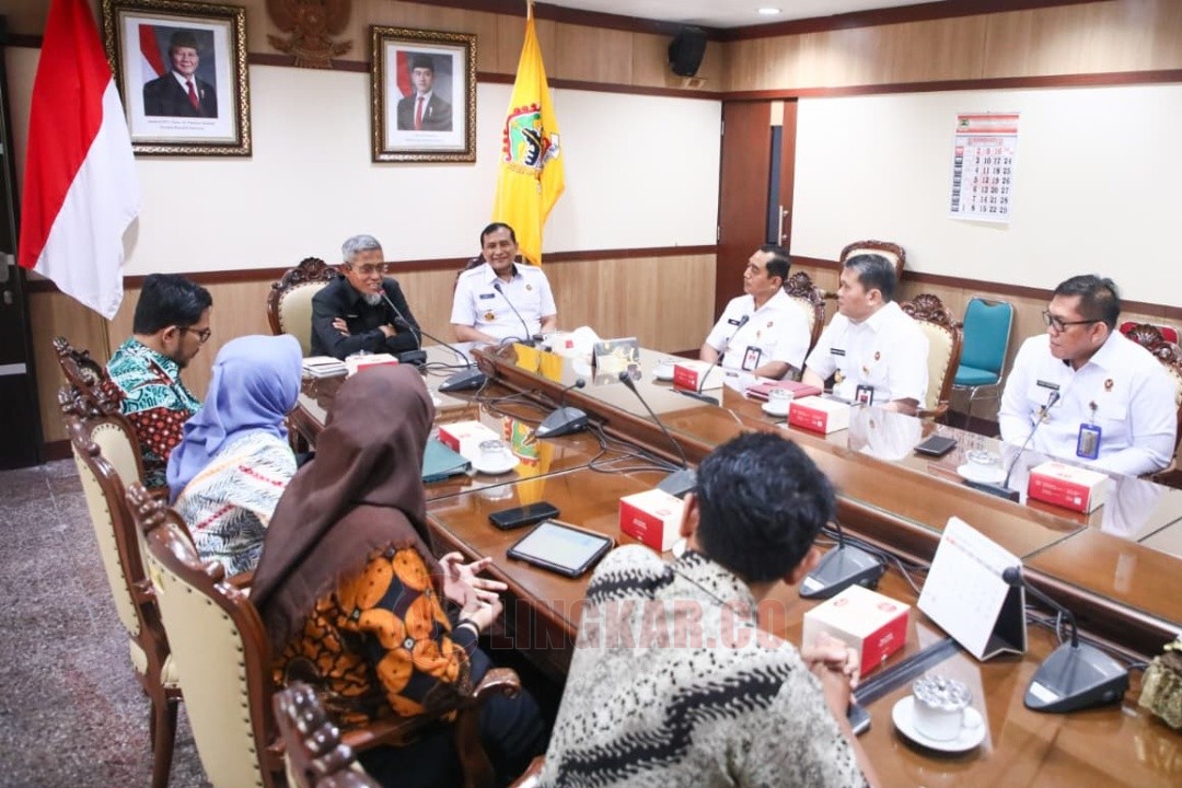 Audiensi Tim Sosialisasi Dewan Pertahanan Nasional (DPN) dengan Pemerintah Provinsi Jawa Tengah, Kamis j27/11/2025).