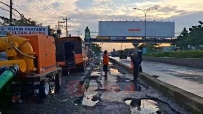 Pemkot Semarang lakukan penguatan sodetan Unissula dan sistem peringatan dini. (dok Pemkot Semarang)