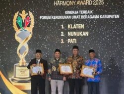 Kompak Jaga Harmoni, FKUB Pati Masuk Tiga Besar Nasional