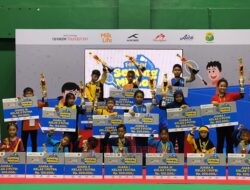 510 Siswa Meriahkan Festival SenengMinton Semarang 2025