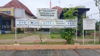 Kantor Desa Wonokerto Wetan, Kabupaten Pekalongan. Foto: istimewa