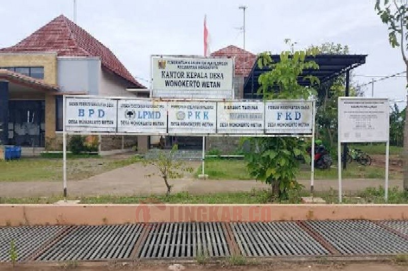 Kantor Desa Wonokerto Wetan, Kabupaten Pekalongan. Foto: istimewa