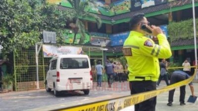 Mobil MBG di Jakarta Utara Hantam Gerbang Sekolah Tabrak Siswa SD