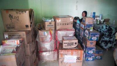 Pasokan obat-obatan di RSUD Muda Sedia Aceh Tamiang. Foto: dokumentasi