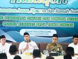 Sejak 2019 Ada Puluhan Kasus Kekerasan Terhadap Santri, Wagub Jateng Dorong Pesantren Ramah Anak