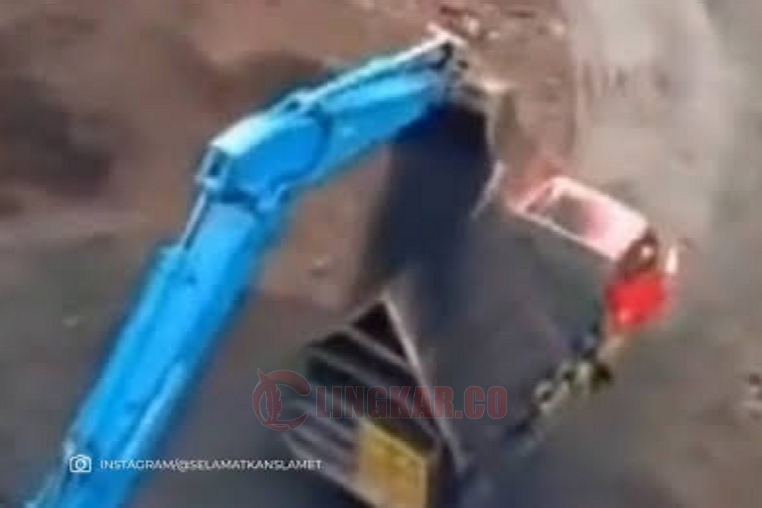 Ilustrasi penambangan di lereng gunung Slamet. Foto: istimewa