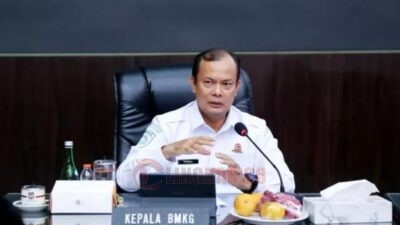 Kepala Badan Meteorologi, Klimatologi, dan Geofisika (BMKG) Teuku Faisal Fathani