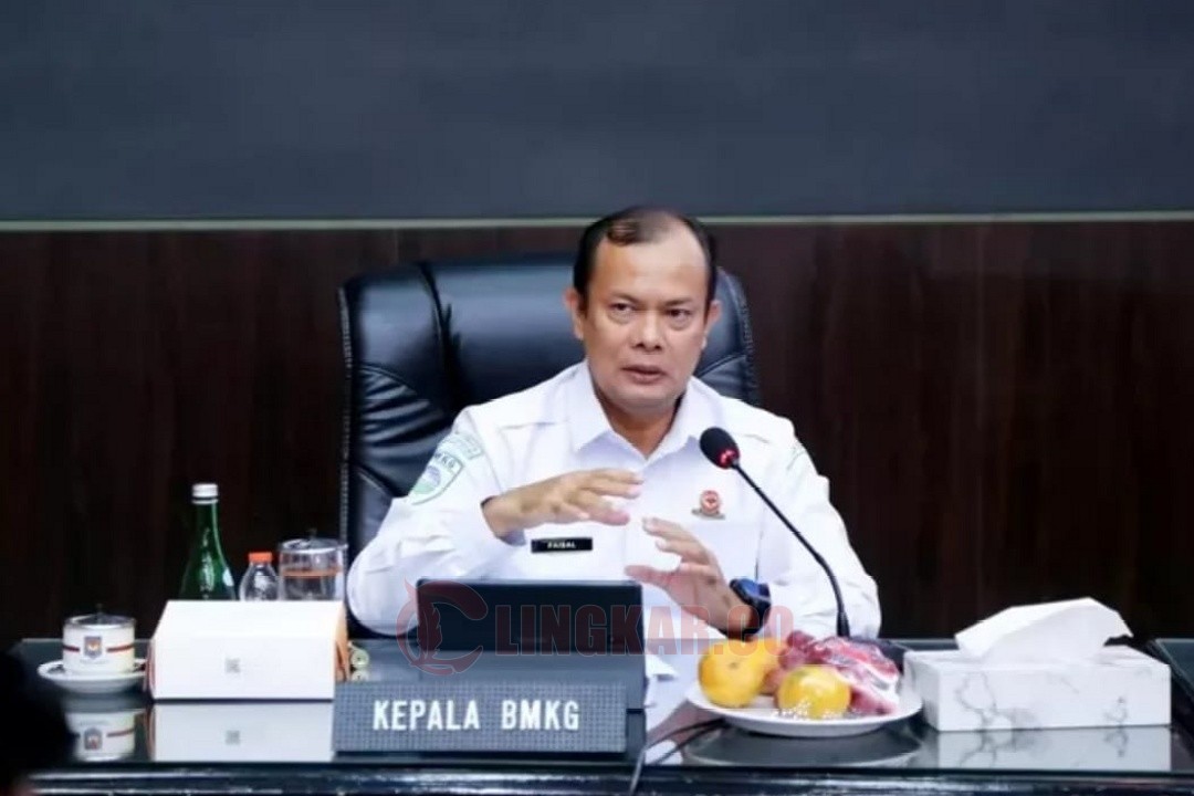 Kepala Badan Meteorologi, Klimatologi, dan Geofisika (BMKG) Teuku Faisal Fathani