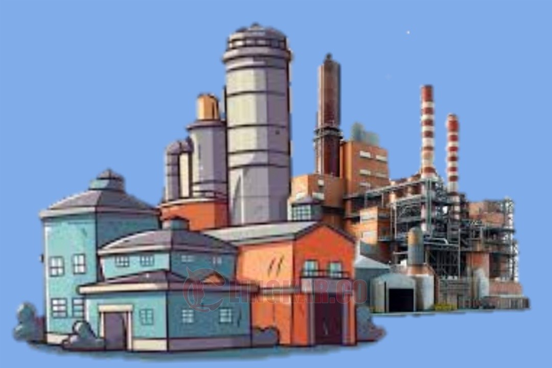 Ilustrasi Kawasan Industri Manufaktur. Ilustrasi foto: lingkar.co