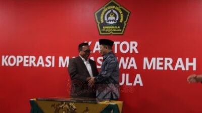 Peluncuran Koperasi Mahasiswa Merah Putih Unissula Semarang. Foto: dokumentasi/istimewa