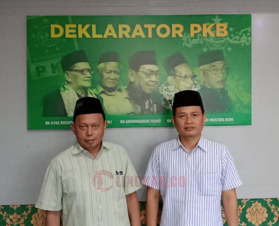 Ketua DPC dan Ketua Fraksi PKB Kota Semarang, Muhammad Mahsun dan Mar'uf. Foto: dokumentasi