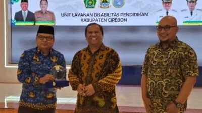 Peresmian Kantor Unit Layanan Disabilitas (ULD) Bidang Pendidikan Kabupaten Cirebon. Foto: dokumentasi/istimewa