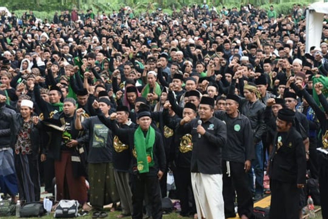 Para pendekar silat Pagar Nusa dalam sebuah kesempatan. Foto: istimewa