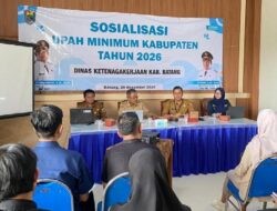 UMK Batang 2026 Resmi Naik 6,87 Persen, Suprapto; Perusahaan Wajib Terapkan struktur dan Skala Upah